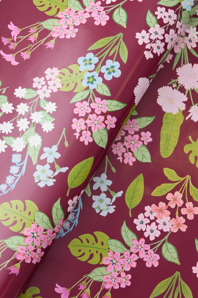 Roll Wrap 2.0, CABERNET WILDFLOWER