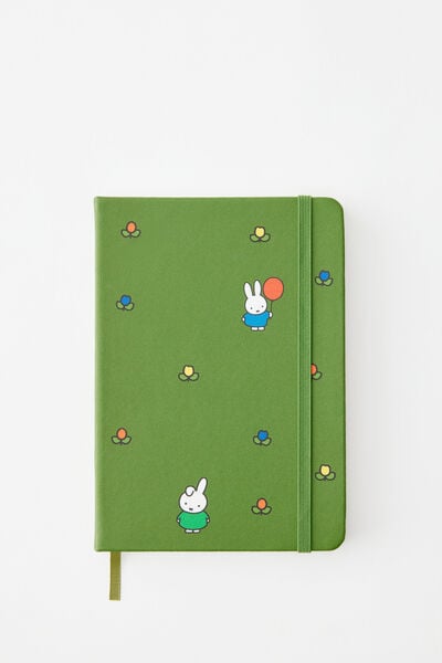 B6 Collector Hard Cover Lined Notebook, LCN MIF MIFFY FLOWERS