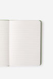 Personalised A5 Buffalo Journal, MATCHA GREEN SM - alternate image 2