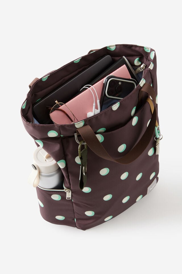 Mode Totepack, ESPRESSO POLKA SPACED