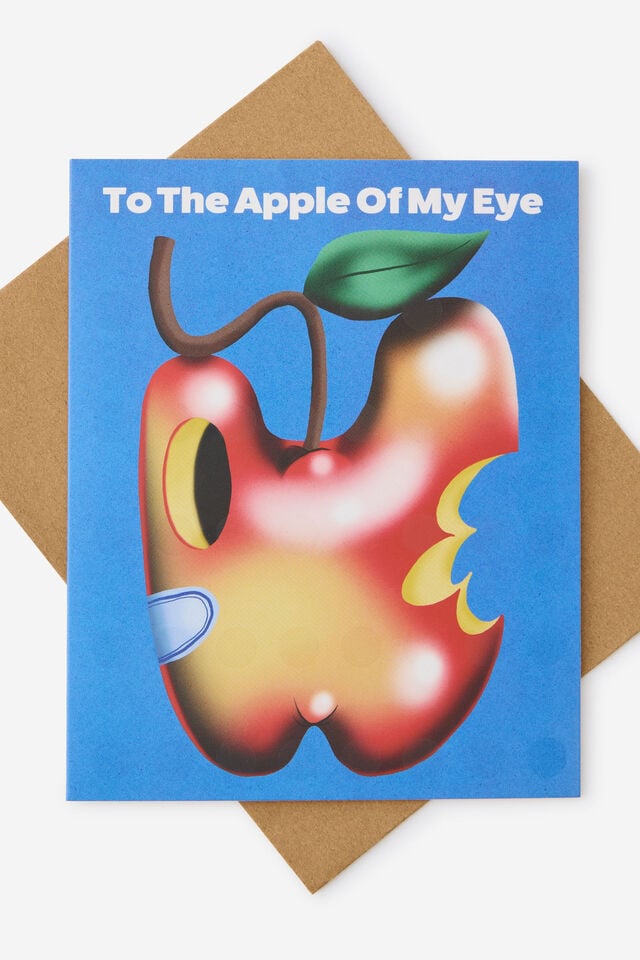 Premium Nice Birthday Card 2.0, SCENTED APPLE