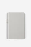Metro A5 Journal, SILVER - alternate image 1