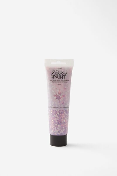 Glitter Paint Tube, BALLET BLUSH HEARTS