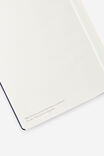 Personalised Metro A5 Hard Lined Notebook, Midnight Ink - alternate image 4