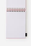 A5 Spiral Watercolour Book, BLOSSOM PINK - alternate image 2