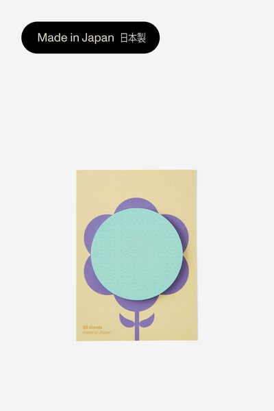 Sticky Note It, BLUE FLOWER