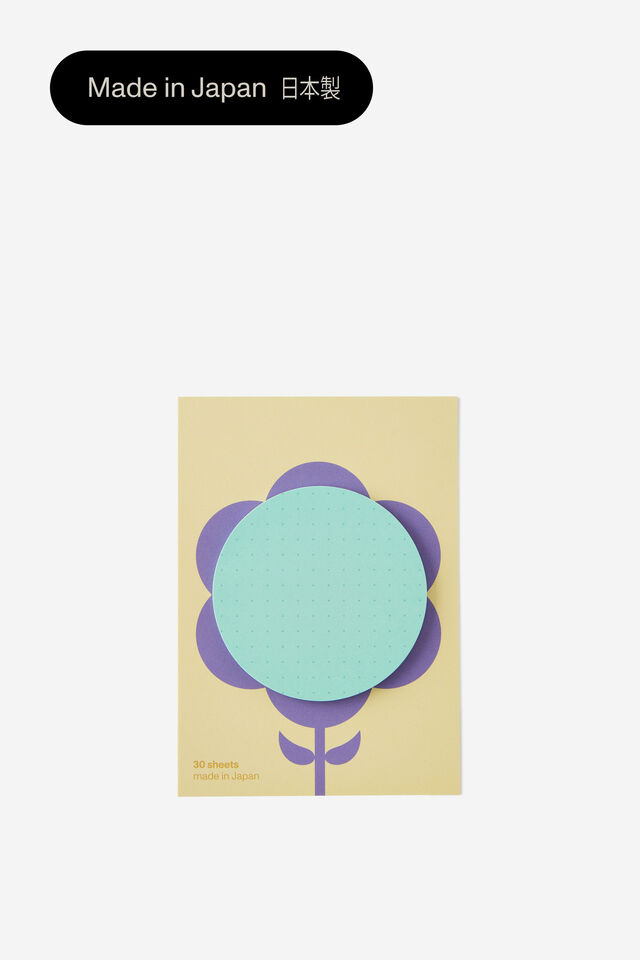 Sticky Note It, BLUE FLOWER