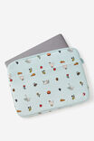 Personalised Core Laptop Cover 15 Inch, LITTLE TREATS / SEAMIST - alternate image 2