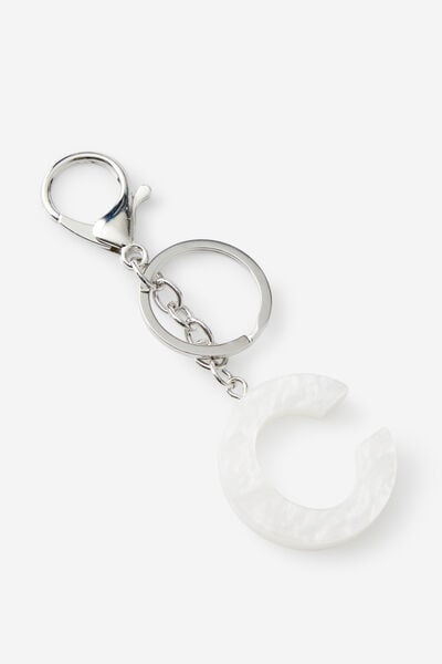Alpha Keyrings, C / MOTHER OF PEARL