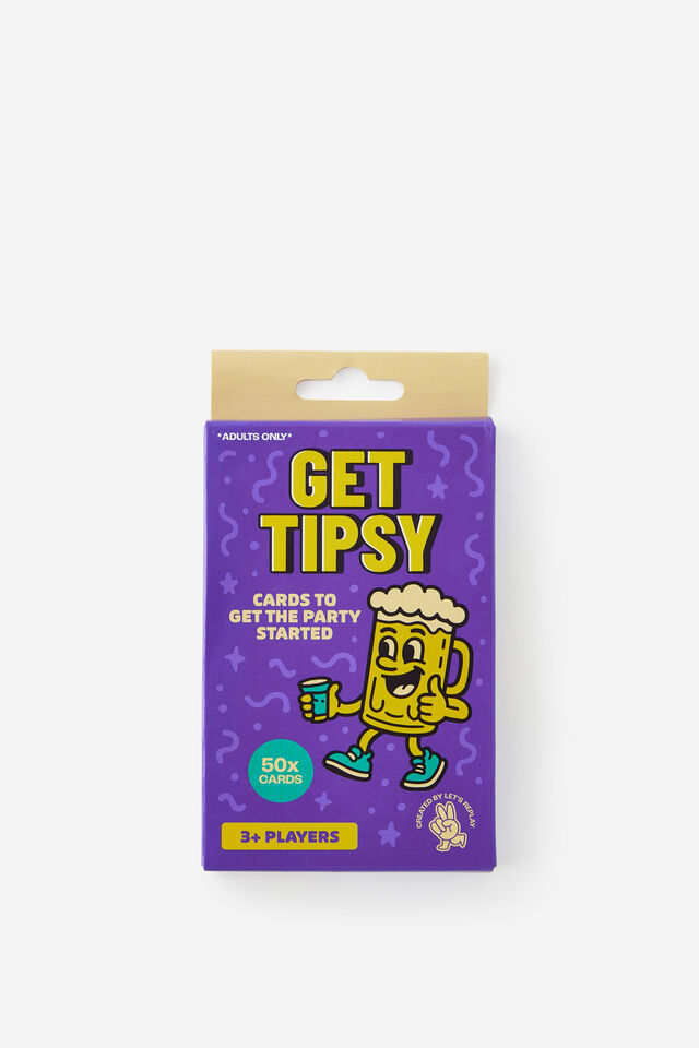 Lets Replay - Get Tipsy Mini Card Game, MULTI