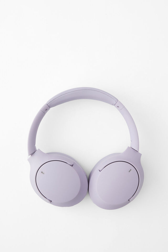 Soundvibe Wireless Headphones, SILVER LILAC