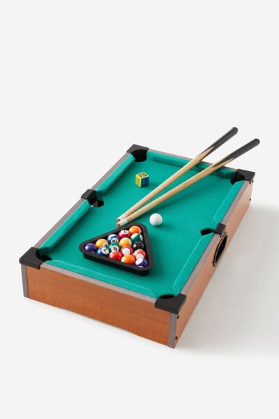 Table Top Game, MINI POOL/ EMERALD GREEN