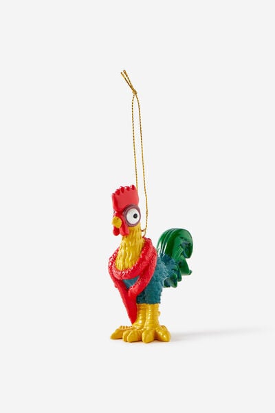 Collab Resin Christmas Ornament, LCN DIS MOANA HEI HEI