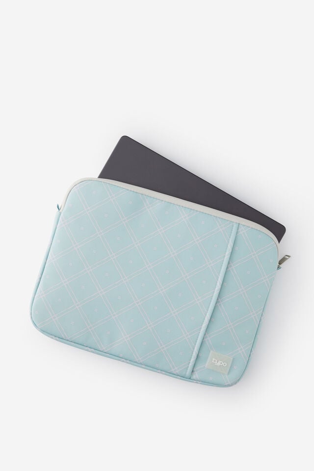 Mode 14 Inch Laptop Case, MINTY GRID