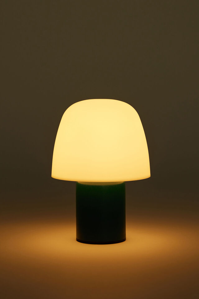 Touch Mushroom Desk Lamp, NORTH SEA BLUE