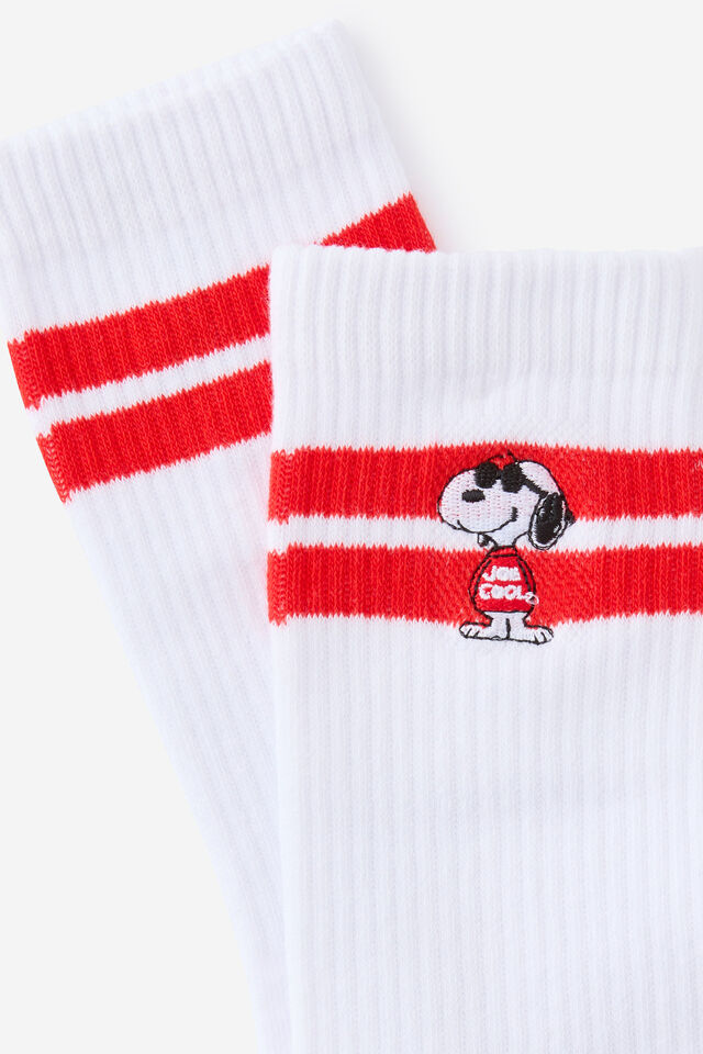 Socks, LCN PEA SNOOPY STRIPE