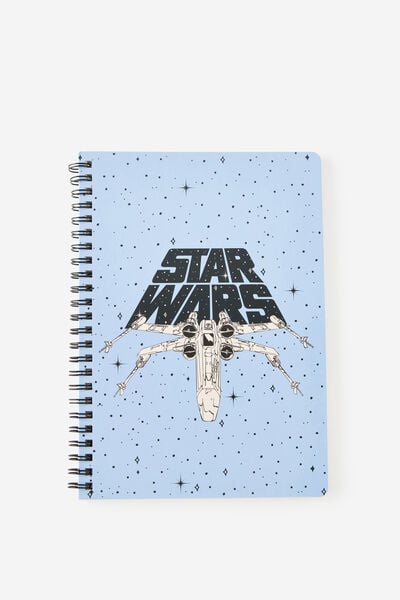 Collector A5 Spiral Notebook, LCN LUC STAR WARS X WING