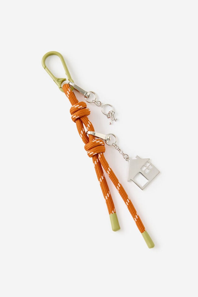 Rope Charm, HOME OWNER / BURNT ORANGE