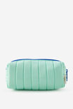 Puffy Stitch Pencil Case, JELLY MINT OCEANA - example image 1