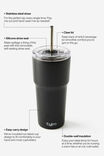 Smoothie Cup 600Ml, BLACK - example image 3