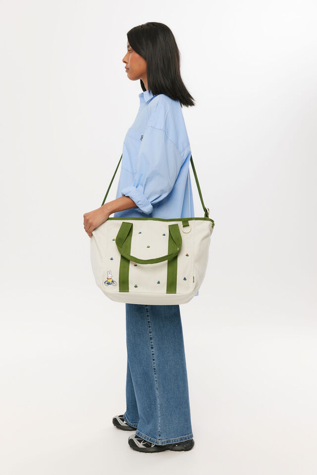 Collector Flex Tote Large, LCN MIF MIFFY FLOWER FIELD / CLOUD