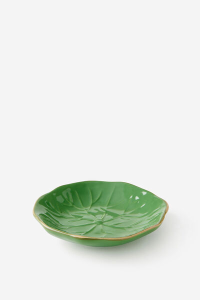 Shaped Sauce Dish, LOTUS LEAF