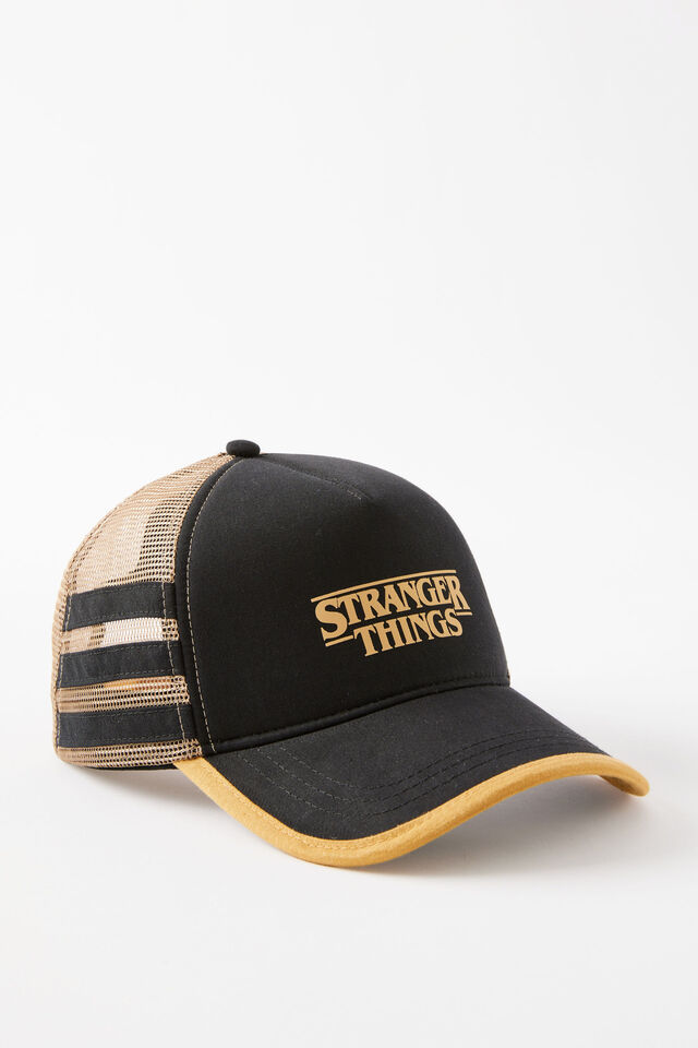 Collab Trucker Hat, LCN NET STRANGER THINGS SCOOPS AHOY
