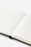 Metro B6 Hard Lined Notebook, Black - alternate image 3