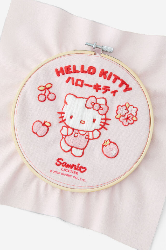 Diy Lcn Embroidery Kit, LCN SAN HELLO KITTY