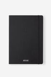 Personalised 2026 B5 Daily Hard Metro Diary, Black - alternate image 1