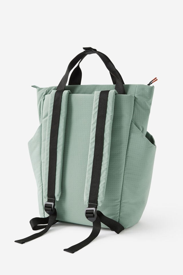Metro 2 In 1 Backpack, TYPO GREEN