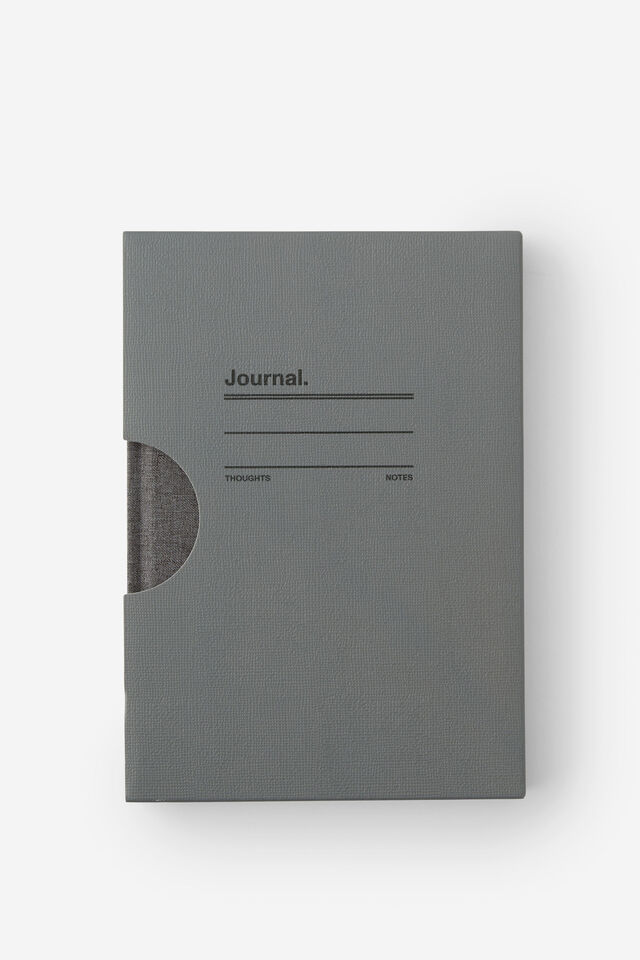 Loft A5 Dot Notebook, Black Lines