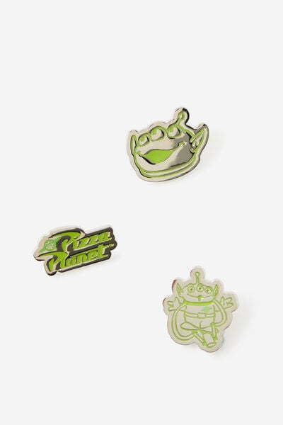 Collector Enamel Pins 3Pack, LCN DIS TOY STORY ALIEN