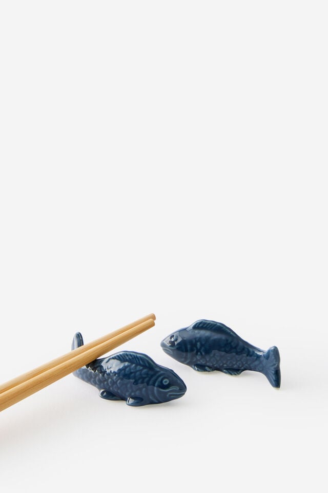 Chopstick Rest 2 Pack, KOI FISH