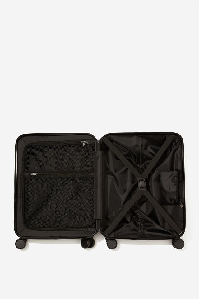 20 Inch Carry On Suitcase, BLACK