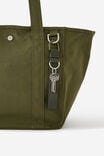 Flex Tote Large, OLIVE - example image 4