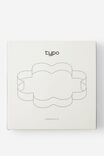 Scalloped Fashion Tray, ESPRESSO - example image 3
