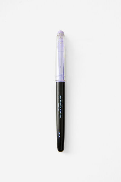 Backspace Erasable Marker, SOFT LILAC