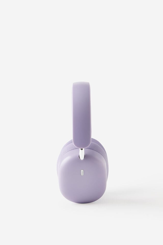 Noise Cancelling Wireless Headphone, SILVER LILAC