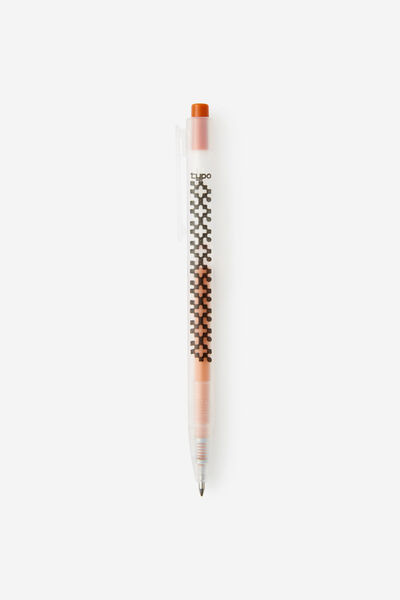 Smoothline Gel Pen, BROWN