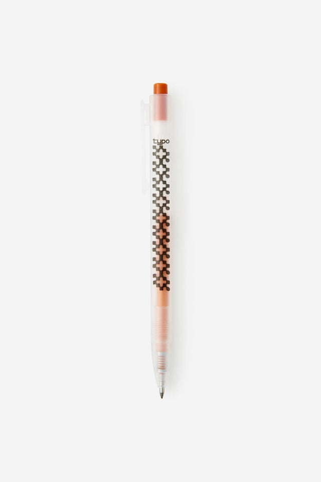 Smoothline Gel Pen, BROWN