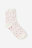 Select Colour: HEART YDG ECRU