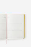 2027 B6 Weekly On Schedule Diary, WASABI/STRAWBERRY MILK - example image 2