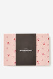 Ditsy Pansy Pink Clay