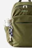 Personalised Mode Backpack, OLIVE - example image 3