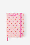 2027 B6 Daily On Schedule Diary, STRAWBERRY MILK DITSY CHERRIES - example image 1
