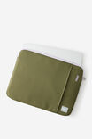 Personalised Mode 16 Inch Laptop Case, OLIVE - example image 2