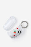 Trinket Earbud Case Gen 3, LUCKY GIRL / GLITTER - alternate image 2