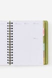 2026 Goals Weekly Planner, Bay Leaf Ditsy Frog - alternate image 5