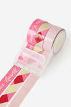 3Pc Tape Set & Cutter, NAUGHTY IS THE NEW GINGHAM - example image 2